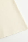 SWAYING/KNIT profile cuffed long-sleeved slim fit pullover SW24RE1T07 tooth white PS11